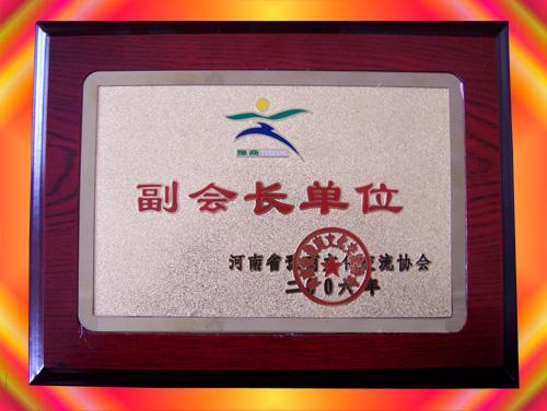 2007年河南省豫商文化交流协会副会长单位