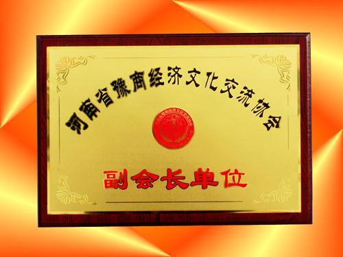 河南省豫商经济文化交流协会副会长单位